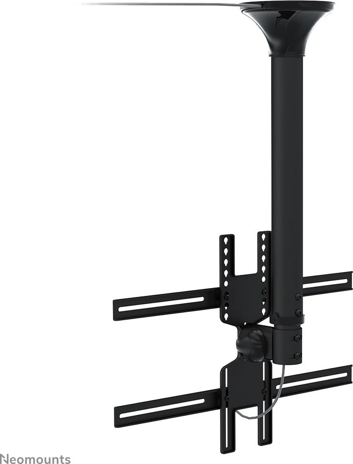 Mbajtës tavani për TV/monitor Newstar FPMA-C400BLACK, 32-60 inç, rregullim lartësie, ngjyrë e zezë