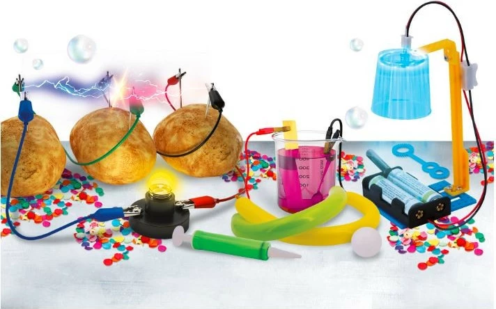 Set edukativ Lisciani I'm A Genius, eksperimente elektrike, 50+ eksperimente, për fëmijë