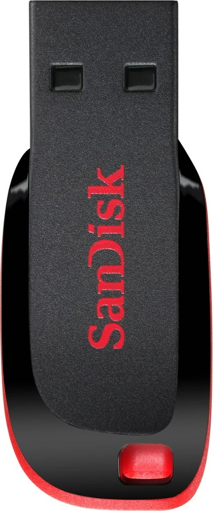 USB SanDisk Cruzer Blade, 32 GB, i zi, i kuq
