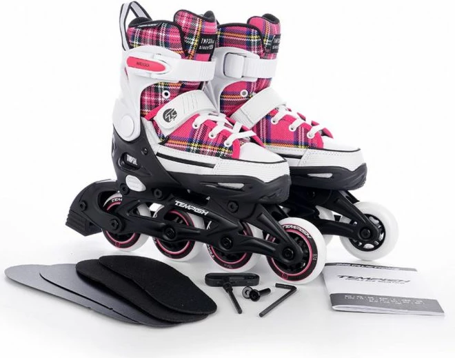 Rollera për vajza Tempish, rozë