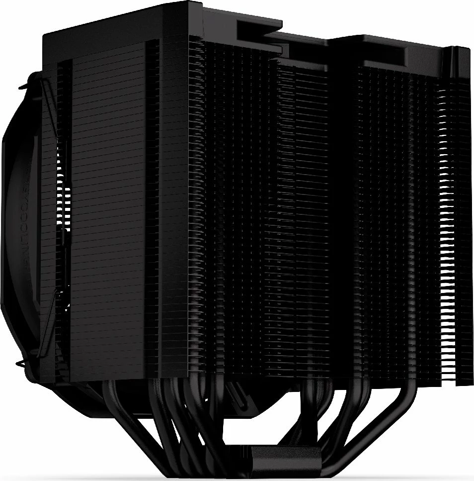 Ftohës CPU Endorfy Fortis 5 Black EY3A013, 140mm PWM, 220W TDP, 6 tuba nxehtësie, i zi