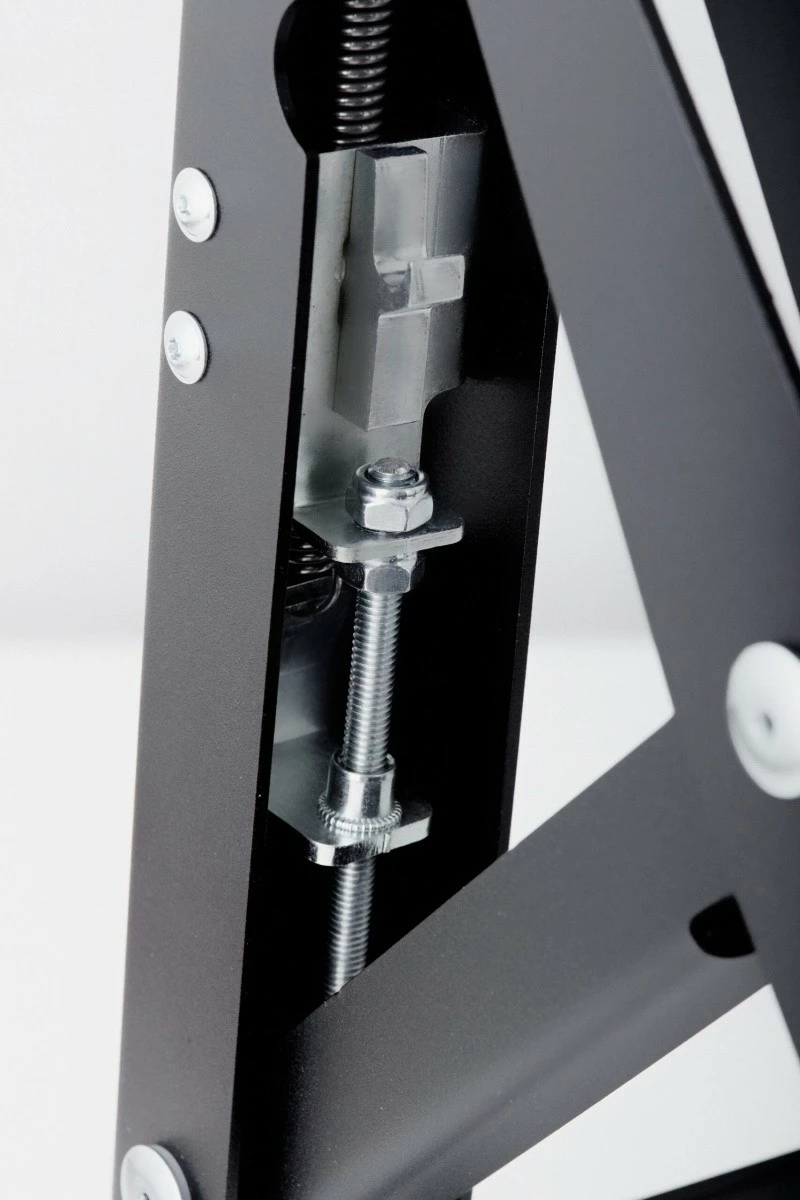 Mbajtëse muri për video wall Edbak VWPOP65-L, për monitorë 42-65", VESA 100x100-600x400, e zezë