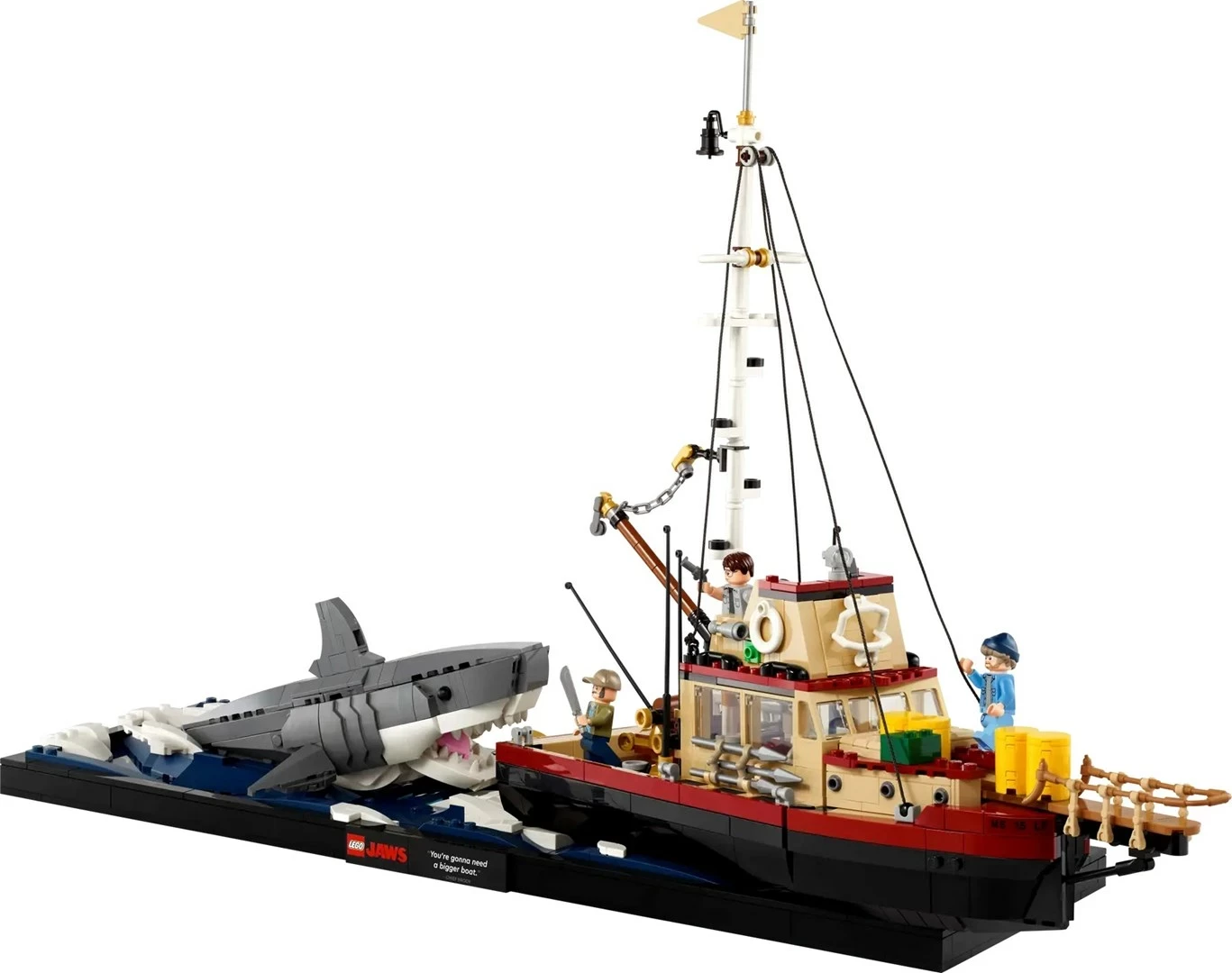 Set LEGO IDEAS 21350 Jaws, për të rritur
