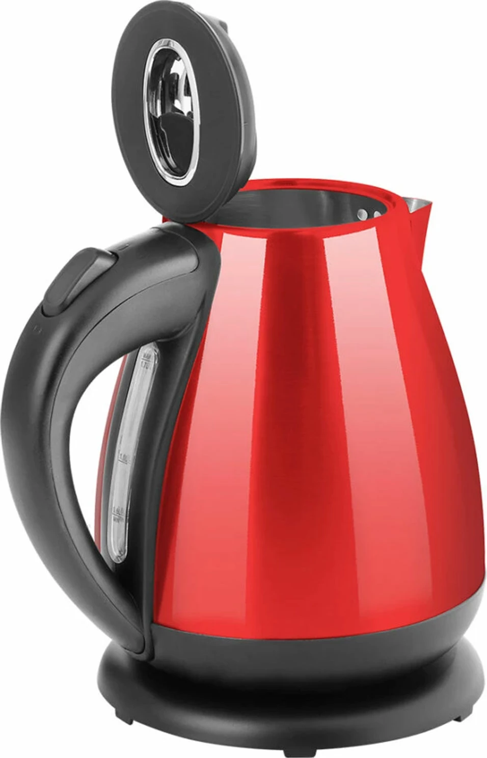 Çajnik elektrik Elit RETRO 1.7R 1.7L, inoks, 1850-2200W, kuq