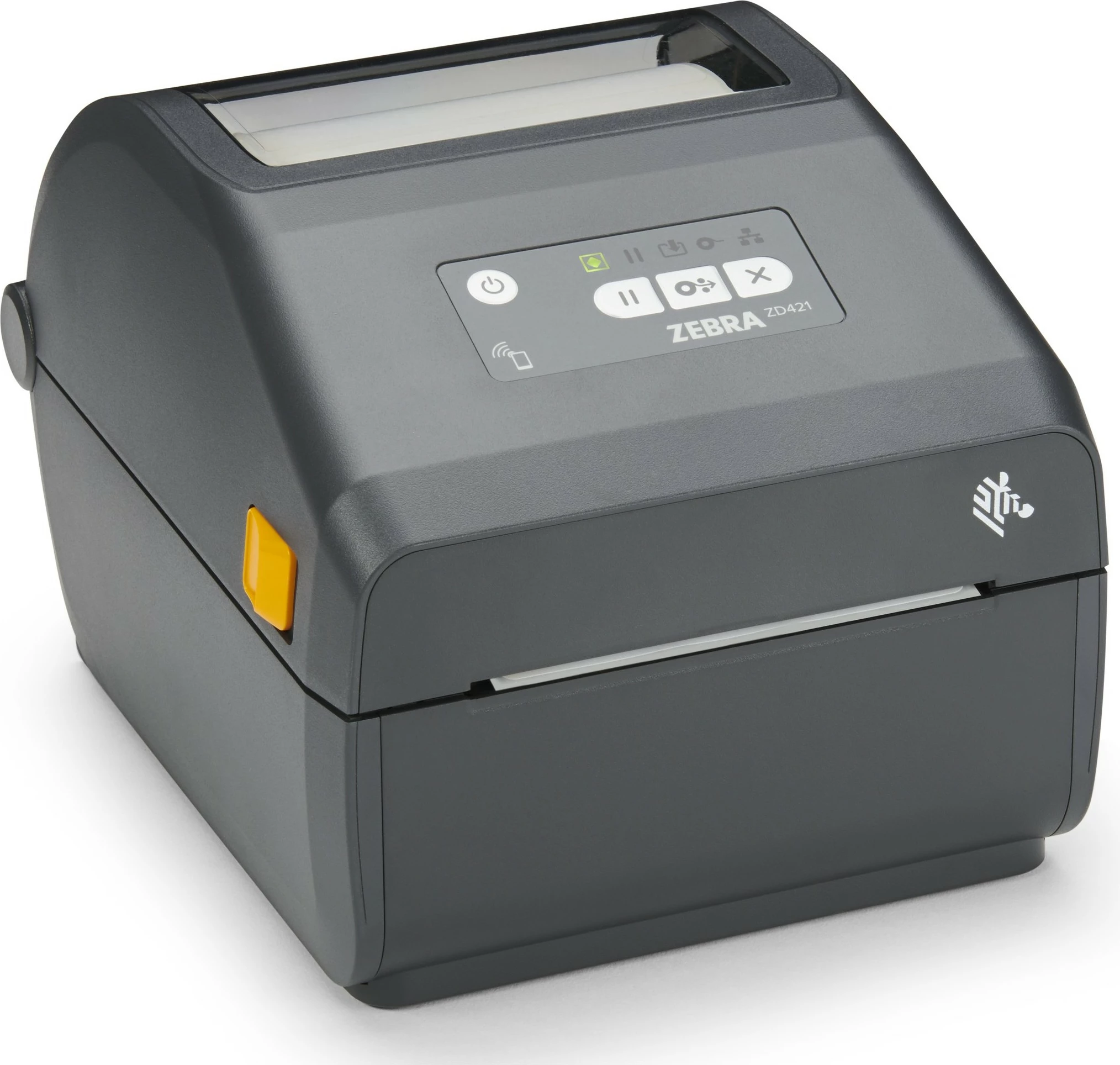 Printer Zebra ZD421, Thermal transfer, 203 x 203 DPI, 152 mm/sec, Wired & Wireless, Grey