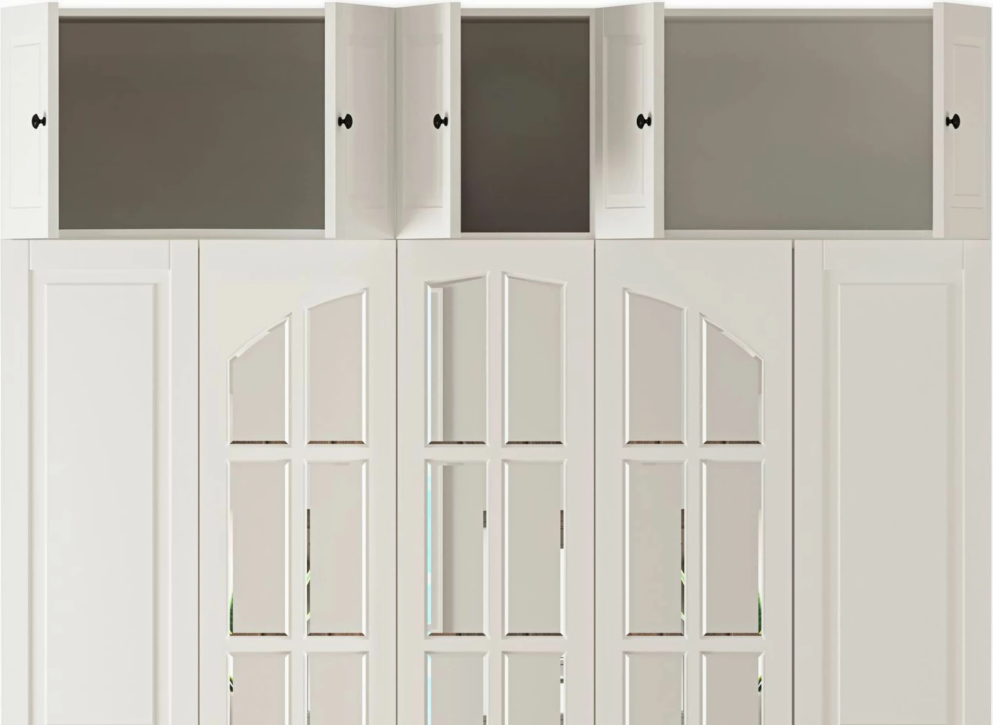 Dollap Skye Decor, ngjyrë e bardhë mat, RB-185-14