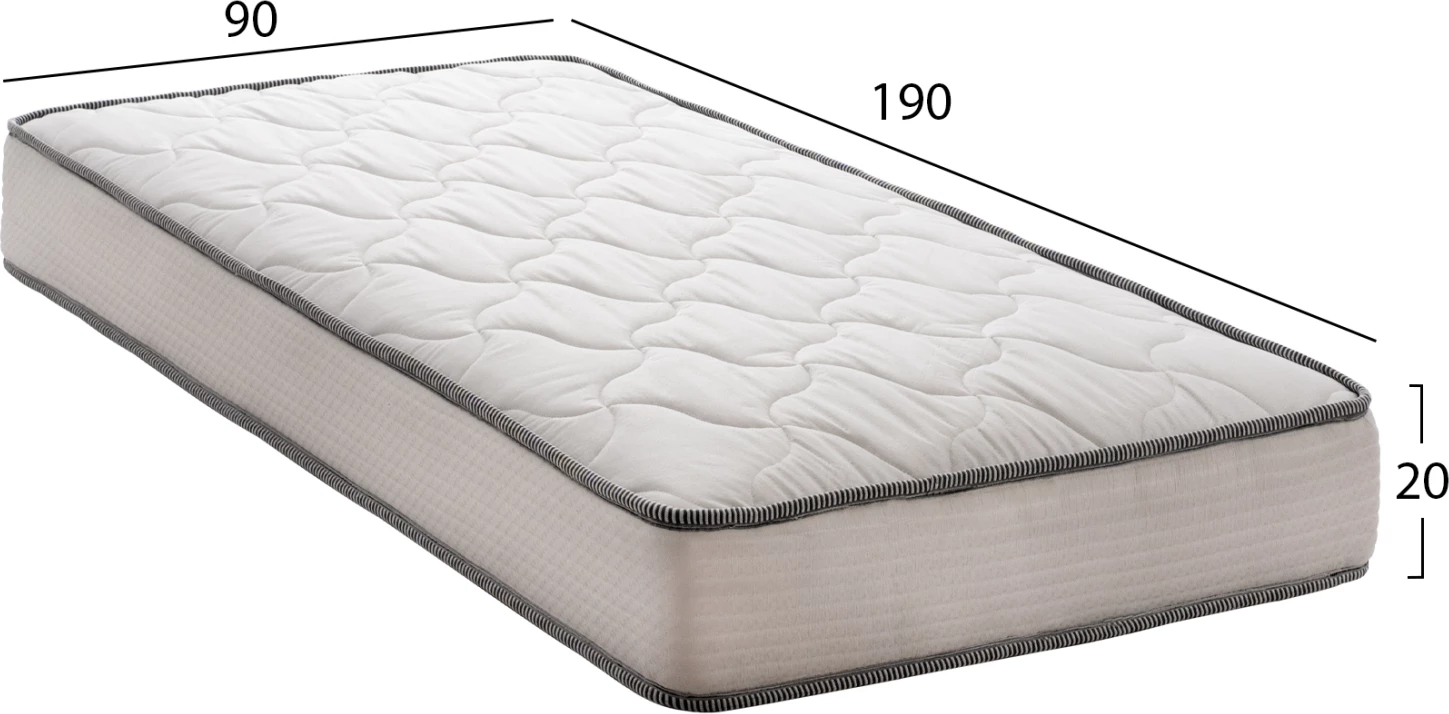 Dyshek DREAMTOPIA, seria ATLAS, 90X190