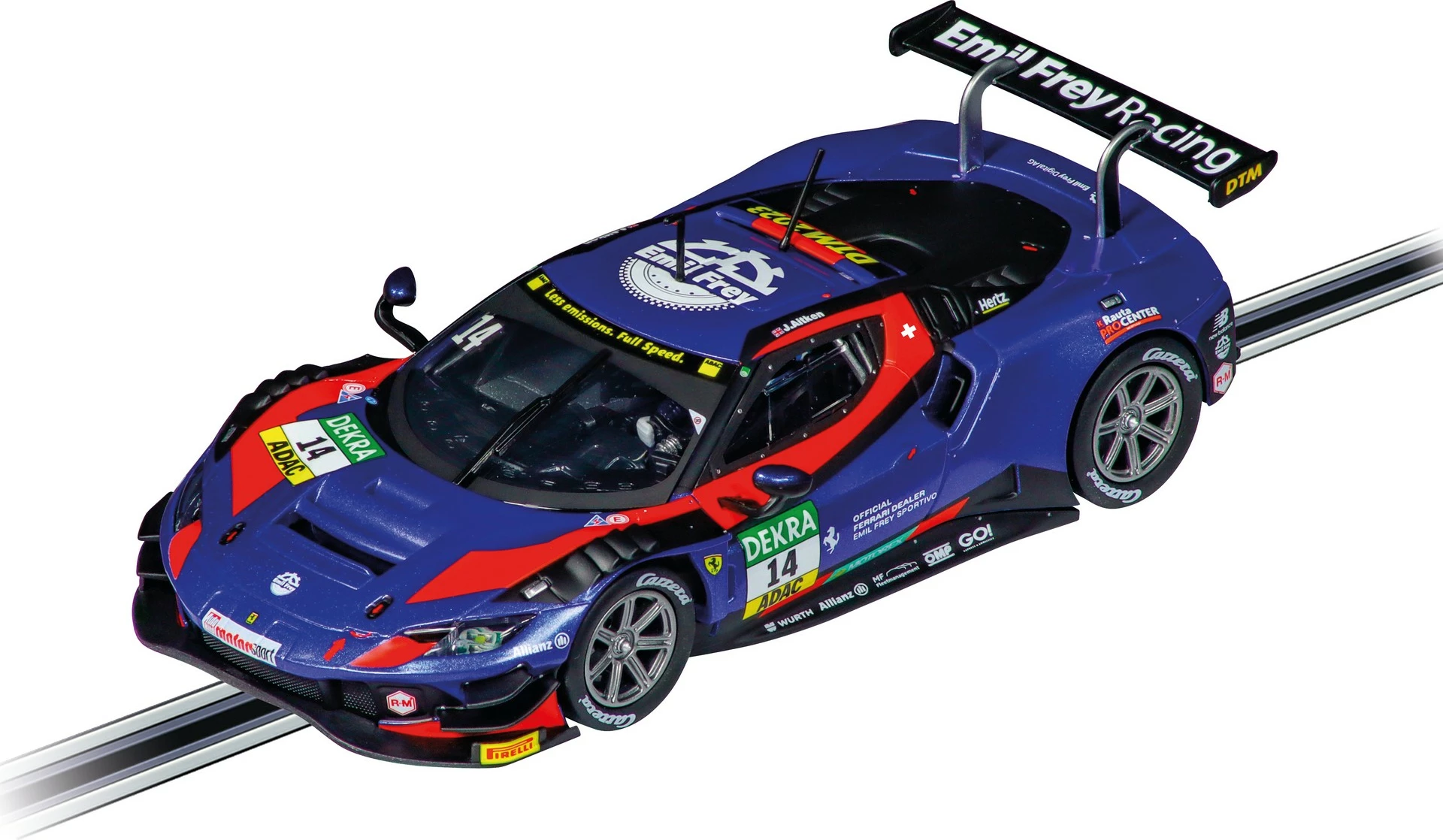 Set gare Carrera Digital 132 Pole to Podium, 2 makina, wireless, 7.6m, multikolor