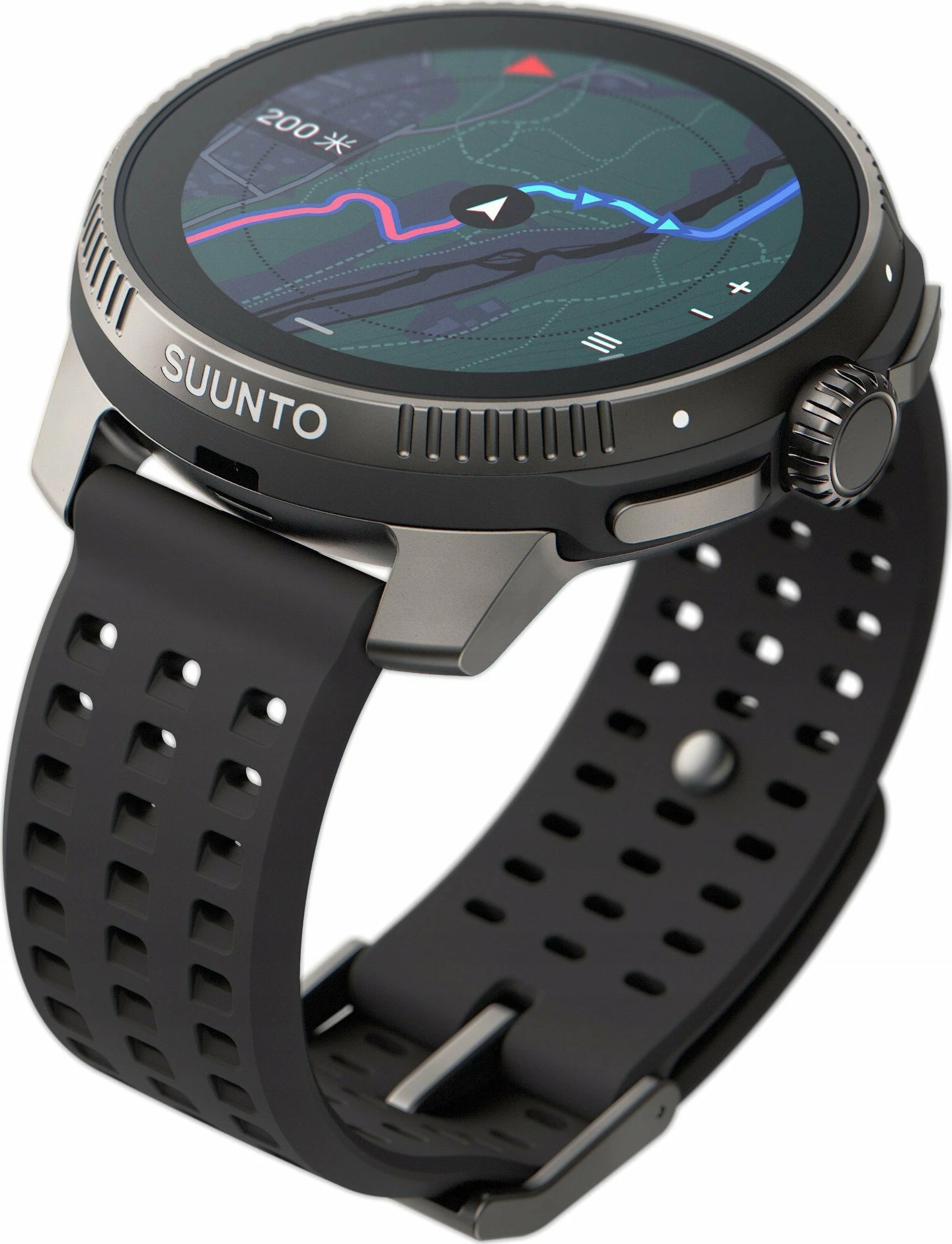 Smartwatch Suunto Race SS050932000 AMOLED 1.43", GPS, Wi‑Fi, Bluetooth, 10 ATM, gri charcoal