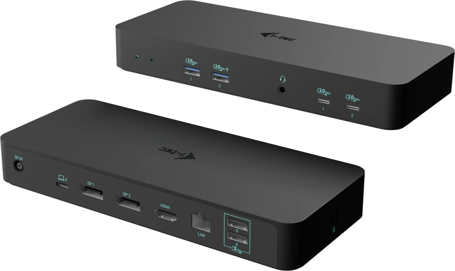 Stacion dokimi I-Tec USB-C Intelligent Triple Display, 1xHDMI, 2xDP, 1xGLAN, 2xUSB-C, i zi