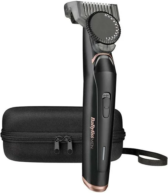Trimer mjekre, BaByliss T885E, 24 nivele 0.5–12 mm, pa tel dhe me kabllo, autonomi 60 min, i zi