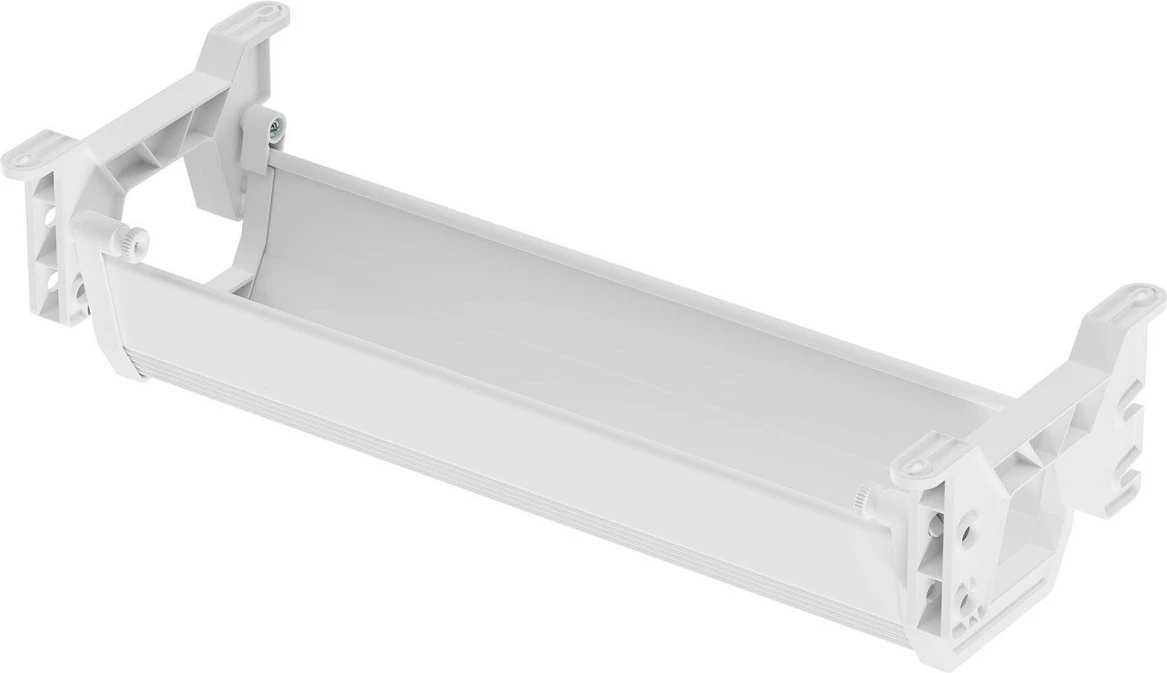 Organizues kabllosh Maclean MC-106W, nën tavolinë, i bardhë