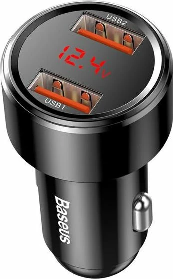 Karikues veture Baseus BS-C20A Magic Series 45W 2x USB-A QC3.0 6A, i zi (BRA007184)