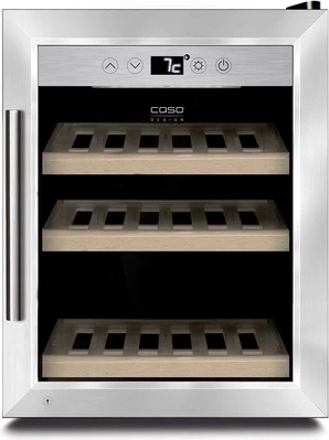 Ftohës vere CASO WineSafe 12 Classic, 12 shishe, 5-20°C, inox