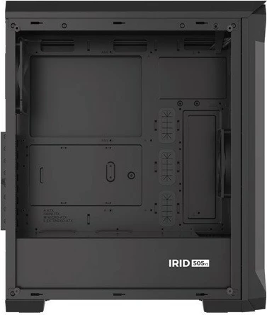 Kasë Genesis Irid 505 V2, Midi Tower, ATX/Micro ATX/Mini ITX, e zezë