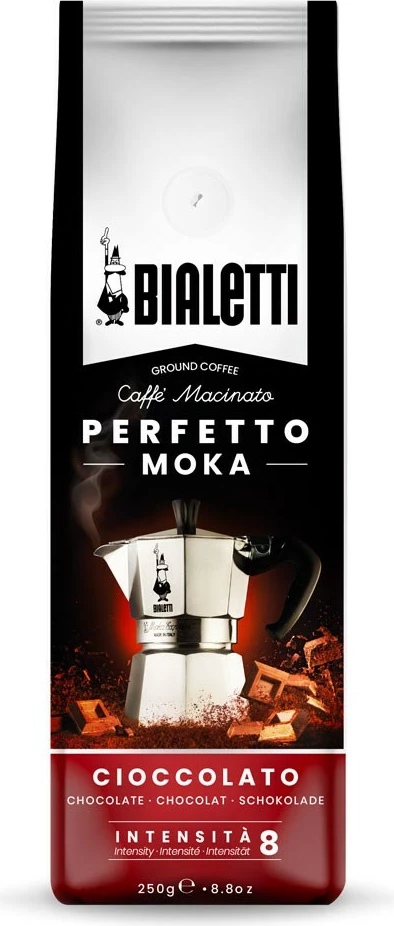 Kafe e bluar Bialetti Perfetto Moka Cioccolato 250g