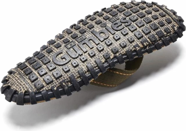 Flip-flopa për meshkuj Gumbies Islander Palm Leaf Khaki