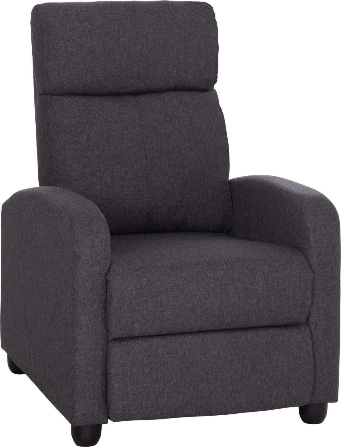 Fotel relaksues me mekanizëm push-back, ngjyrë gri, DROSEN FH3299.01, 68x80x93H cm
