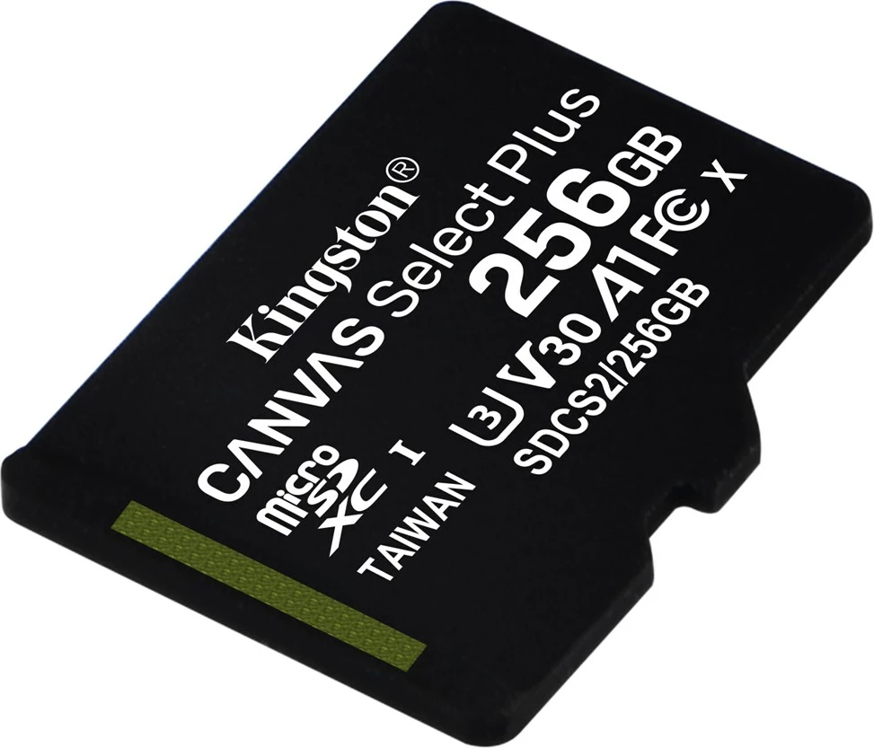Memorie kartë Kingston,  256 GB MicroSDXC Class 10 UHS-I