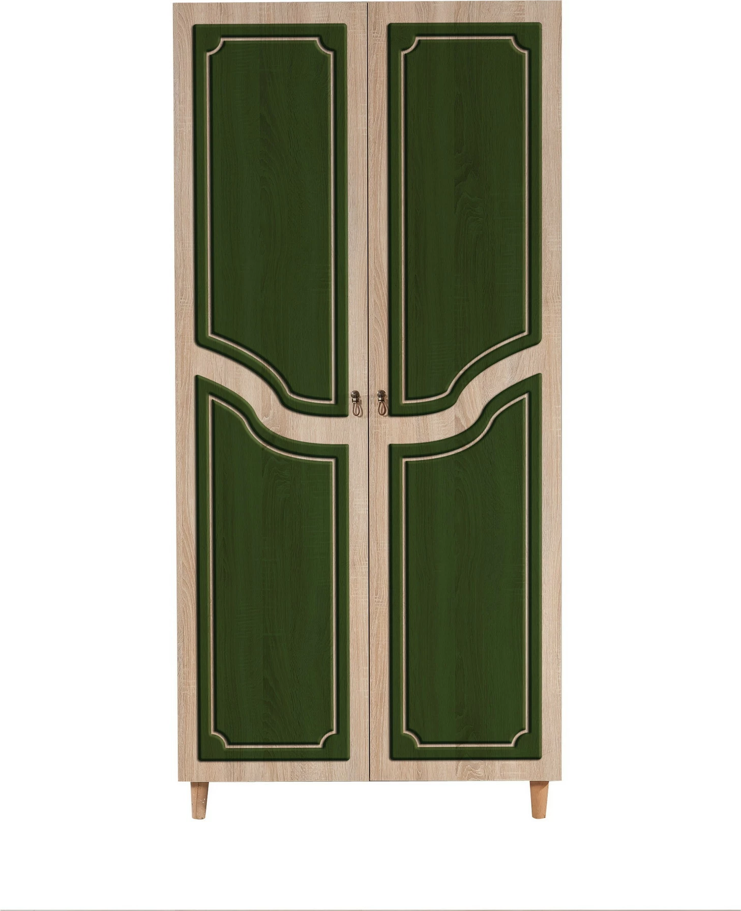 Dollap Skye Decor, stil modern, ngjyrë lisi Sonoma, 90x192x52cm