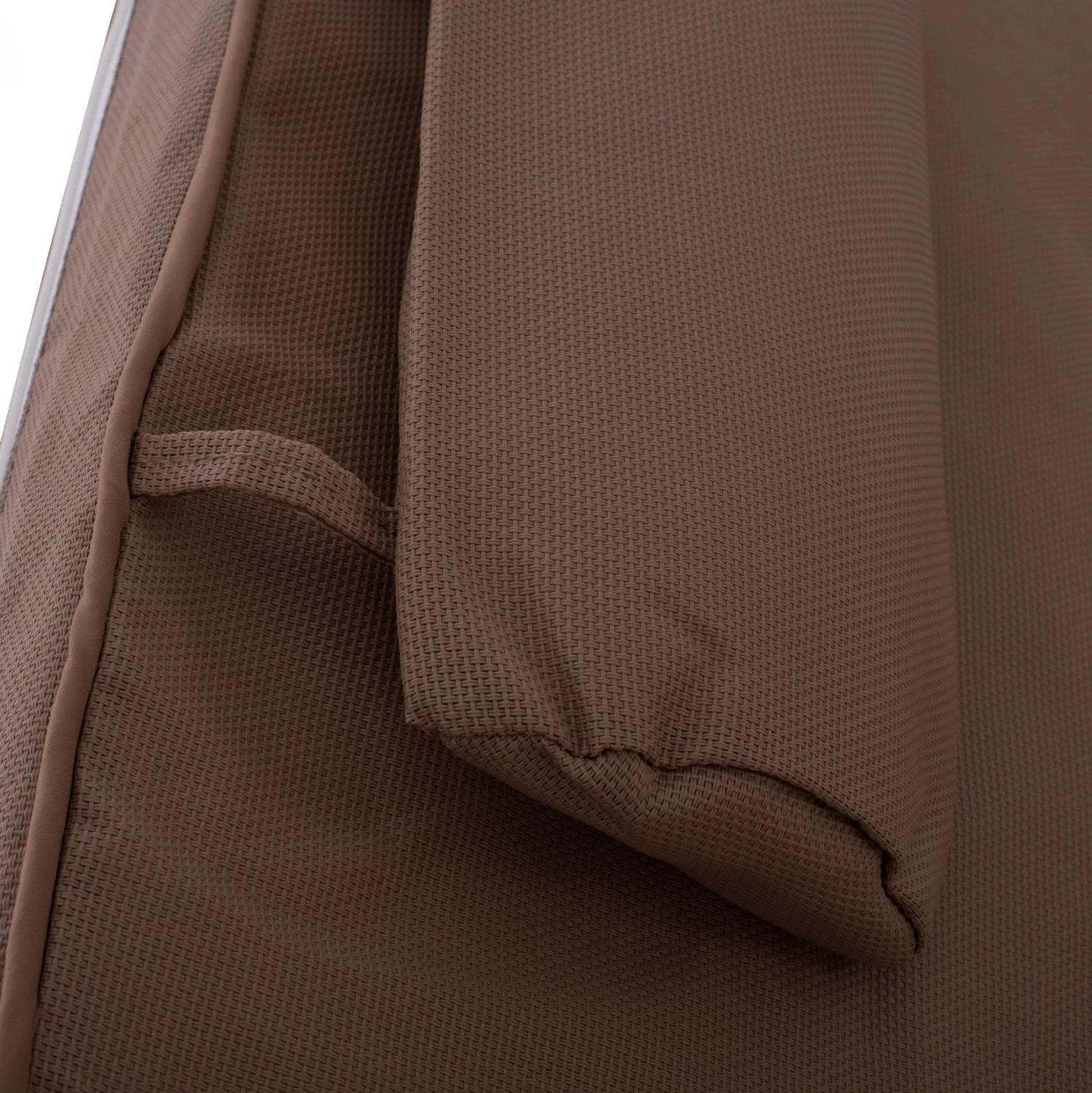 Jastëk për shezlong, Textilene, 600gr/m2, 2X1, Sifnos, ngjyrë moka, FH11237.04T, 194x70x11 cm