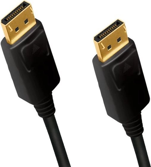 Kabllo DisplayPort LogiLink CD0101, 2 m, DisplayPort, DisplayPort, 3840 x 2160 pixels, e zezë