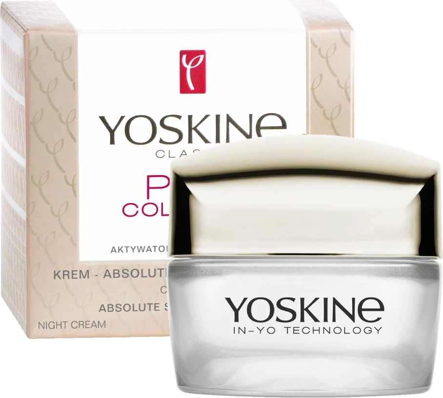 Krem nate për fytyrë për femra Yoskine Classic Night Face Cream 60+, 50ml