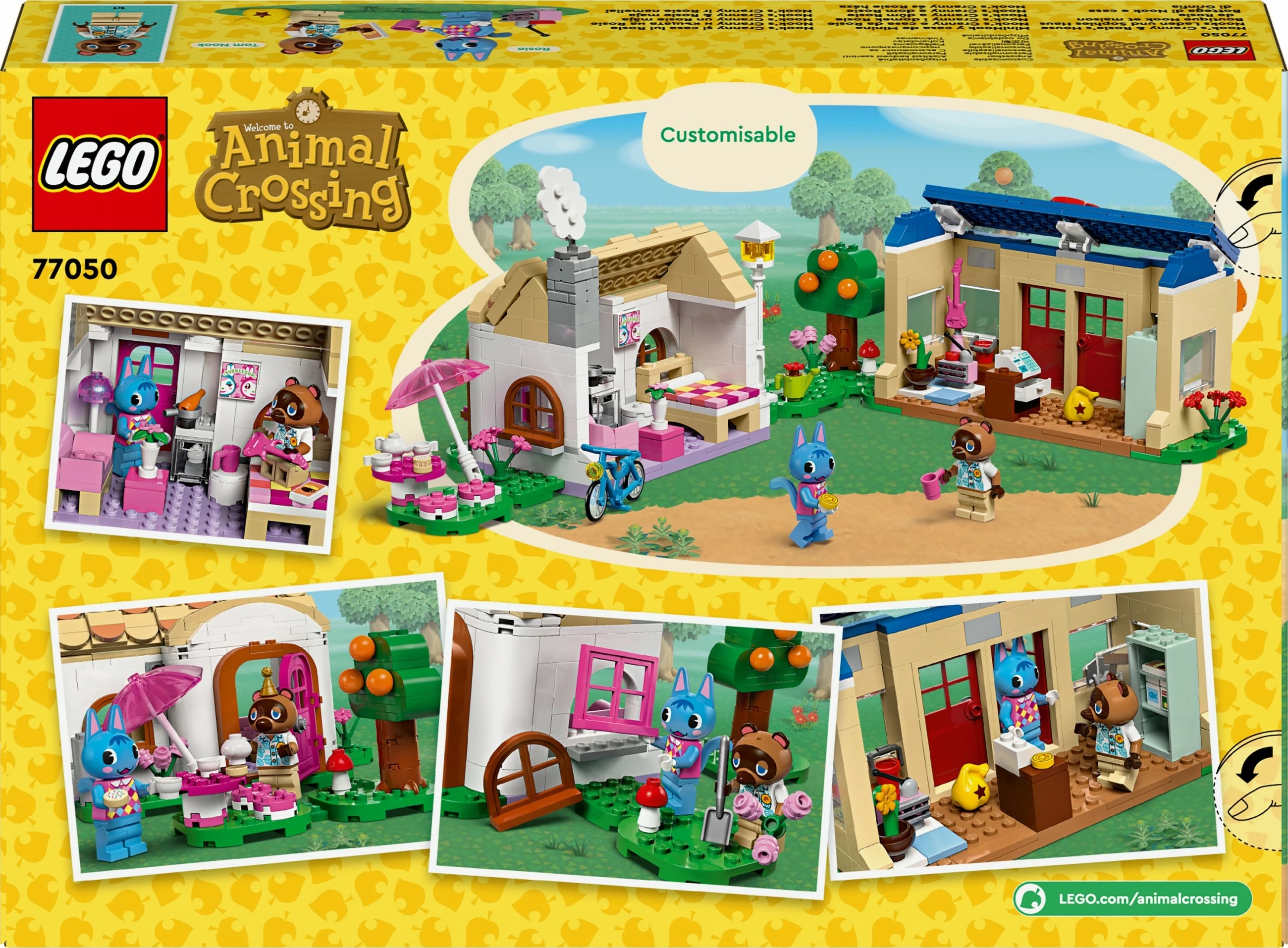 Set ndërtimi LEGO Animal Crossing 77050, 535 pjesë, shumëngjyrësh