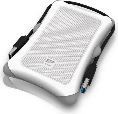 Kuti për disk HDD Silicon Power Armor A30, 2.5", e bardhë 