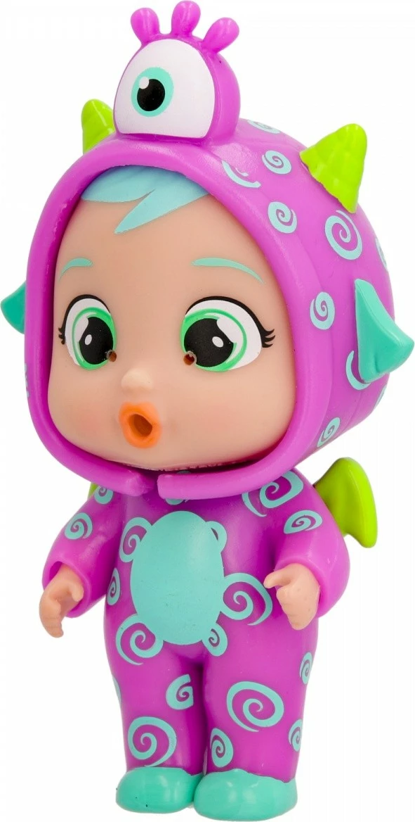 Kukull Cry Babies Stars Jumpy Monsters Fuzz, Tm Toys, IMC913653, plastikë, me aksesorë