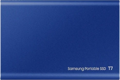 Disk SSD Samsung T7, 2TB, i kaltër