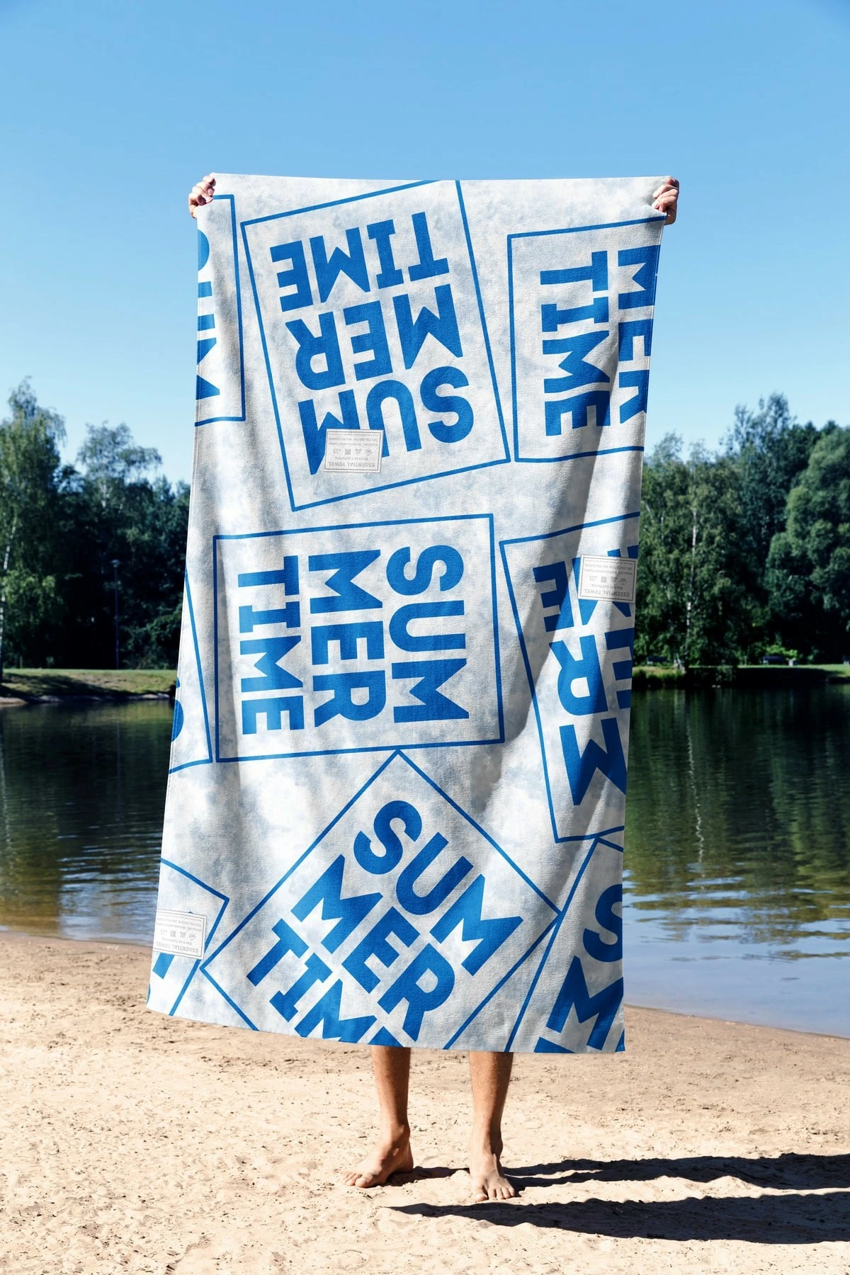 Peshqir plazhi Mijolnir, Summer Time, 70x130cm, shumëngjyrësh