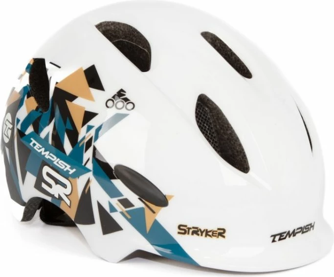 Helmetë për fëmijë Tempish, e bardhë