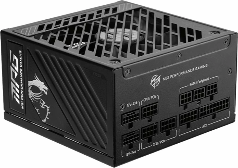 Furnizues rryme MSI MPG A1000GS PCIE5 1000W ATX 3.1 80 Plus Gold full modular, zi