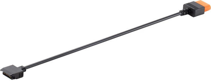 kabllo karikimi e shpejtë DJI Power SDC CP.DY.00000045.01 125W 40cm për DJI Air 3/Air 3S, e zezë