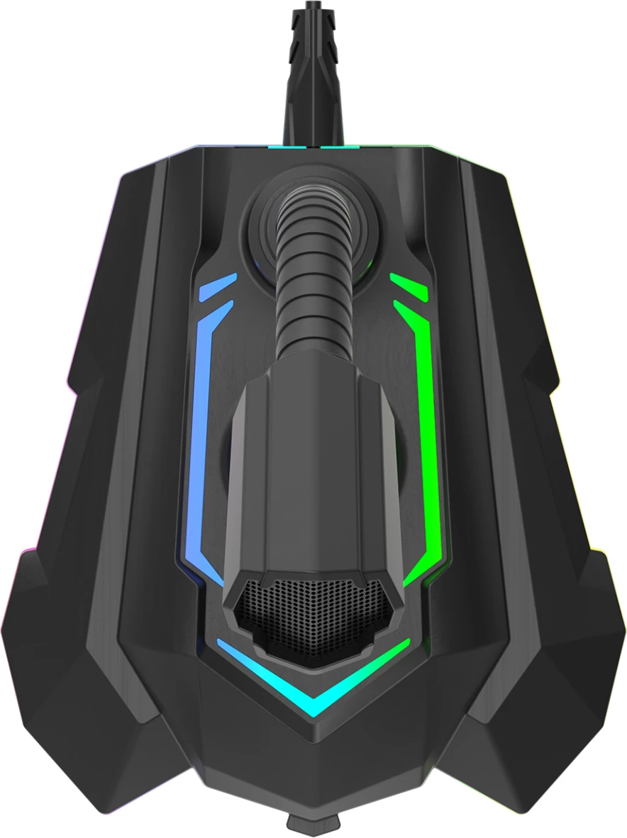 Mikrofon Marvo MIC-05 USB RGB omnidireksional, i zi