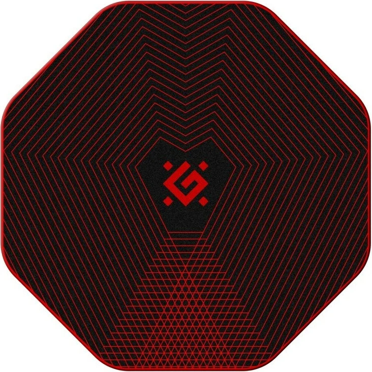 Mbështjellës dyshemeje për karrige gaming Defender, i zi dhe i kuq