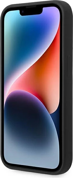 Mbështjellës Karl Lagerfeld KLHCP14XSLCTBK për iPhone 14 Pro Max, silikon, Choupette, zi