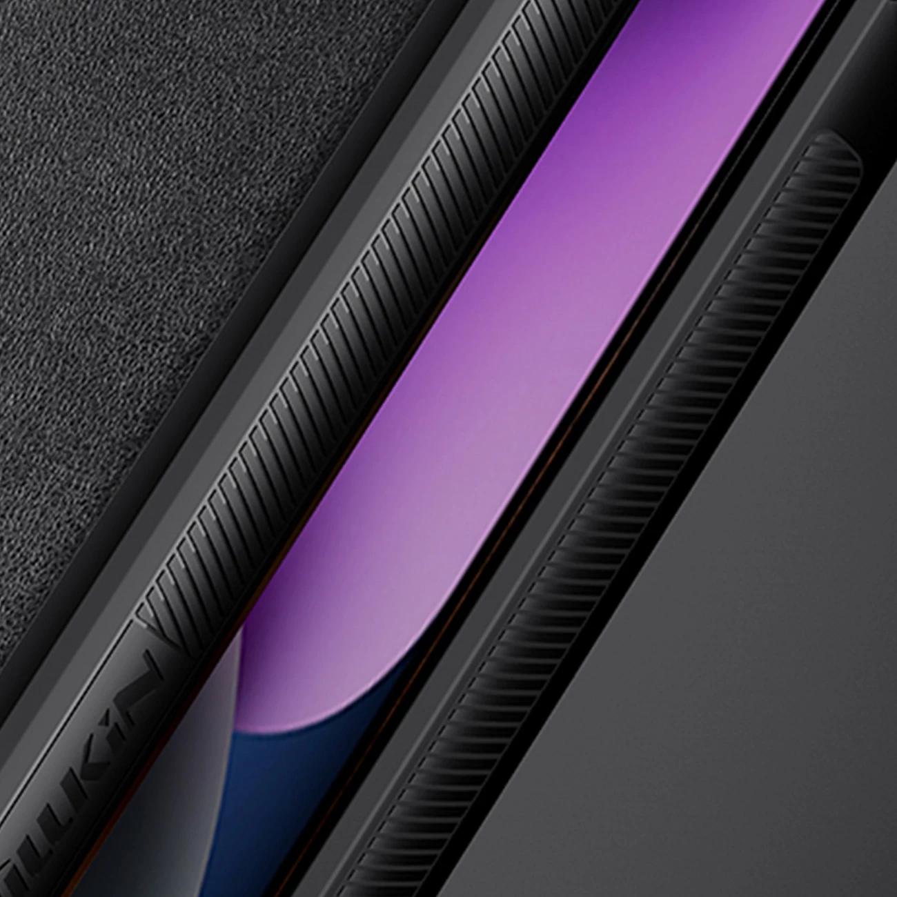 Mbështjellës Nillkin CamShield Leather S për iPhone 14 Plus, me kapak kamere, e zezë