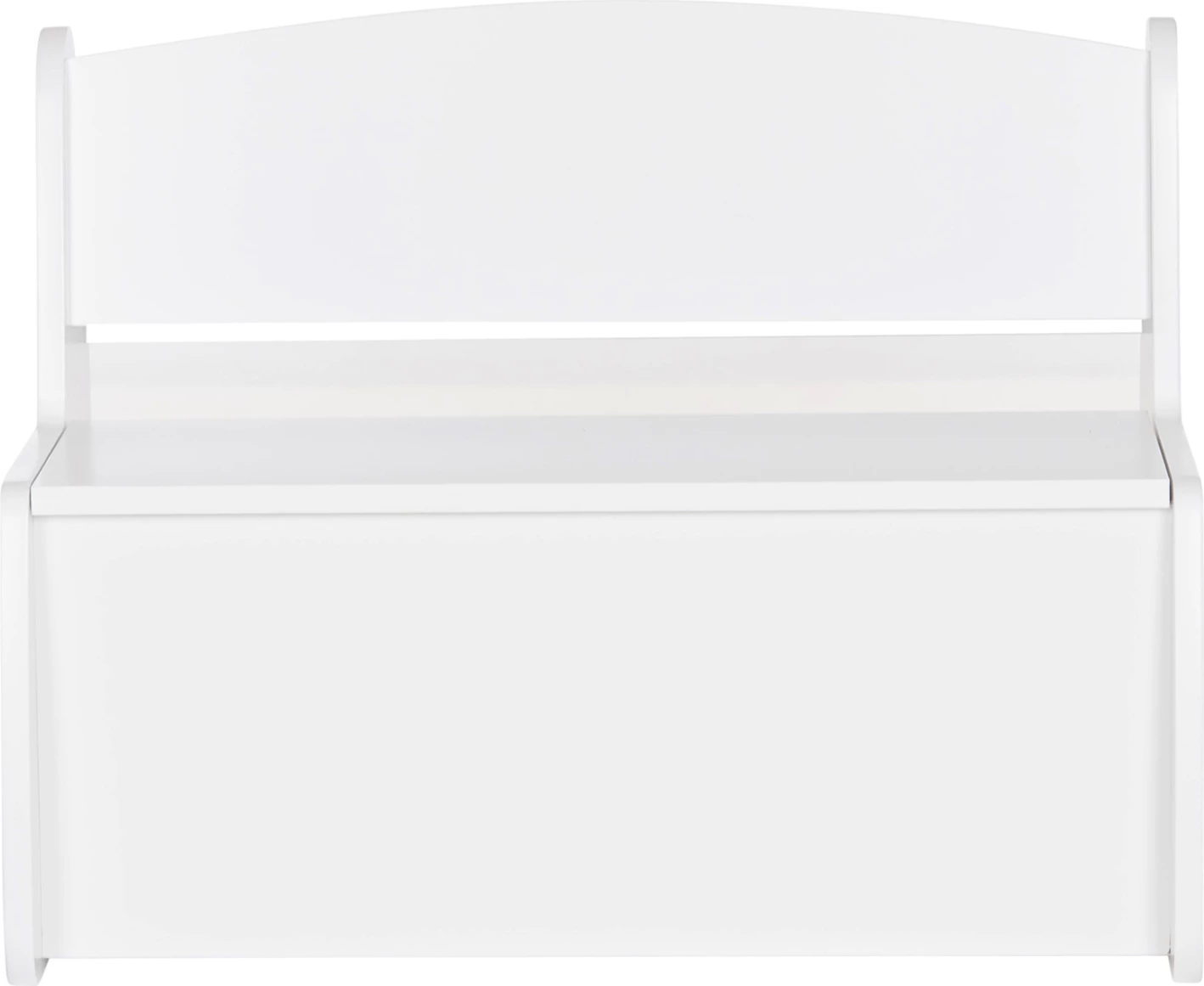 Bankë për fëmijë me hapësirë për ruajtje, stil Montessori, e bardhë, RICKI FH18342.03, 63x43x47cm