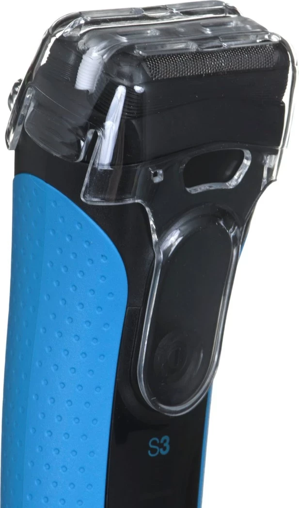 Makinë rroje Braun Series 3 3040s, me trimmer, e zezë/blu
