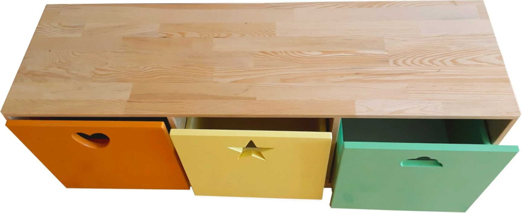 Dollap multifunksional, shumëngjyrësh, Skye Decor, për lodra