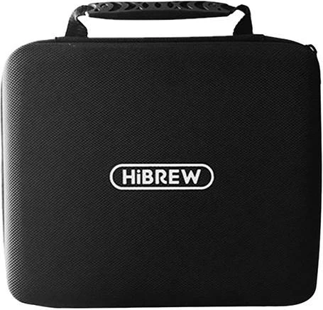 Aparat portativ për kafe HiBREW H4 Premium, 15 bar, 80W, me kuti mbrojtëse