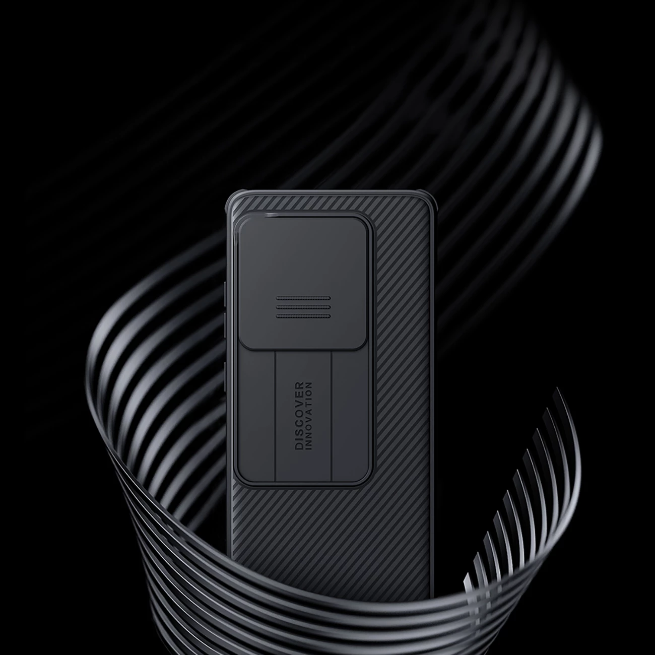 Mbështjellës Nillkin CamShield Pro për OnePlus Ace 3 / 12R, i zi