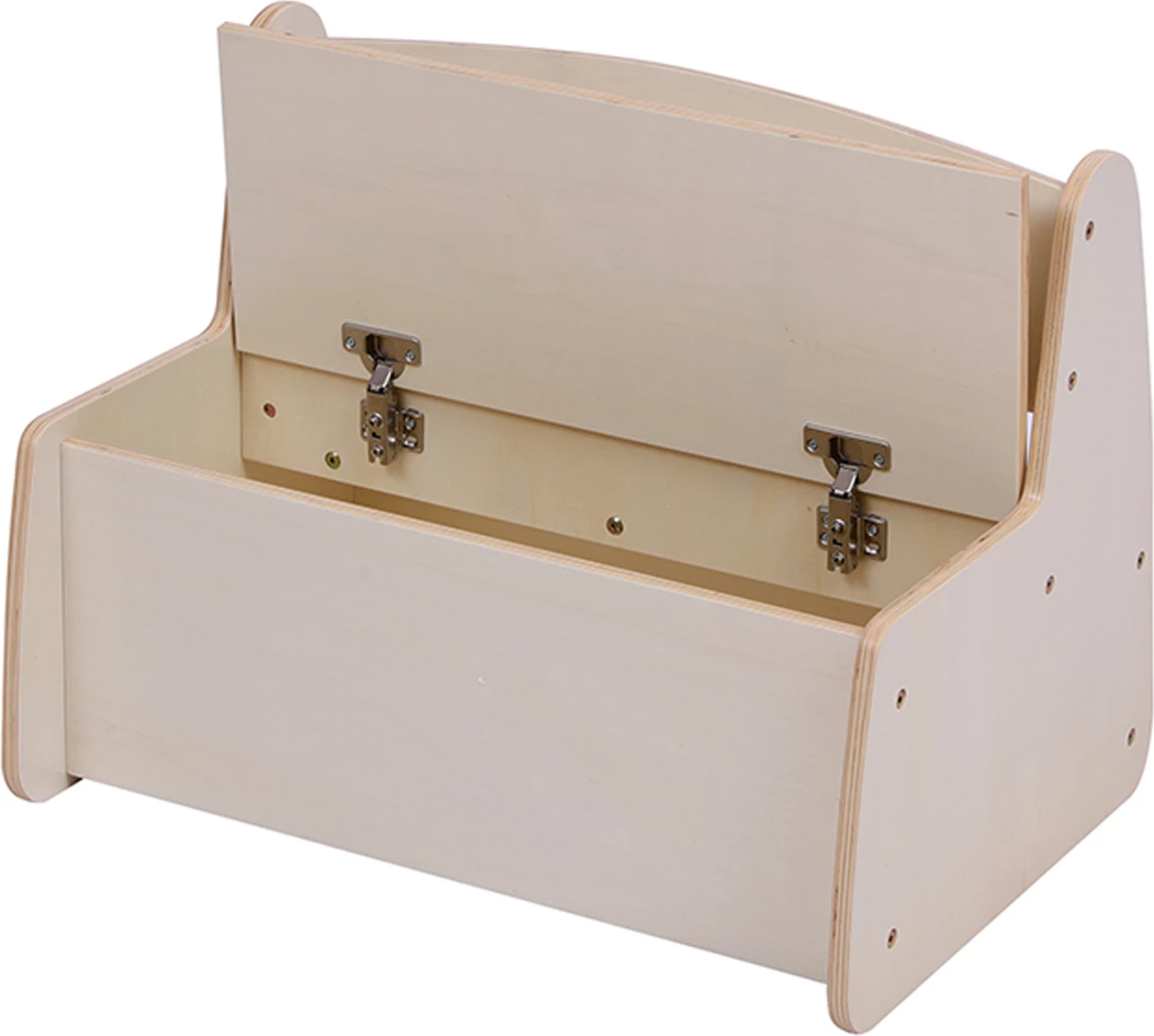 Bankë për fëmijë me hapësirë për ruajtje, natyrale/krem, RICKI FH18342.01, 63x43x47cm