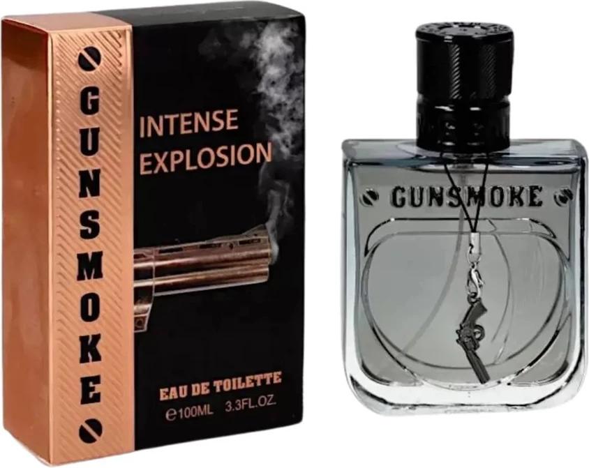 Eau de Toilette për meshkuj Linn Young Gunsmoke Intense Explosion, 100ml
