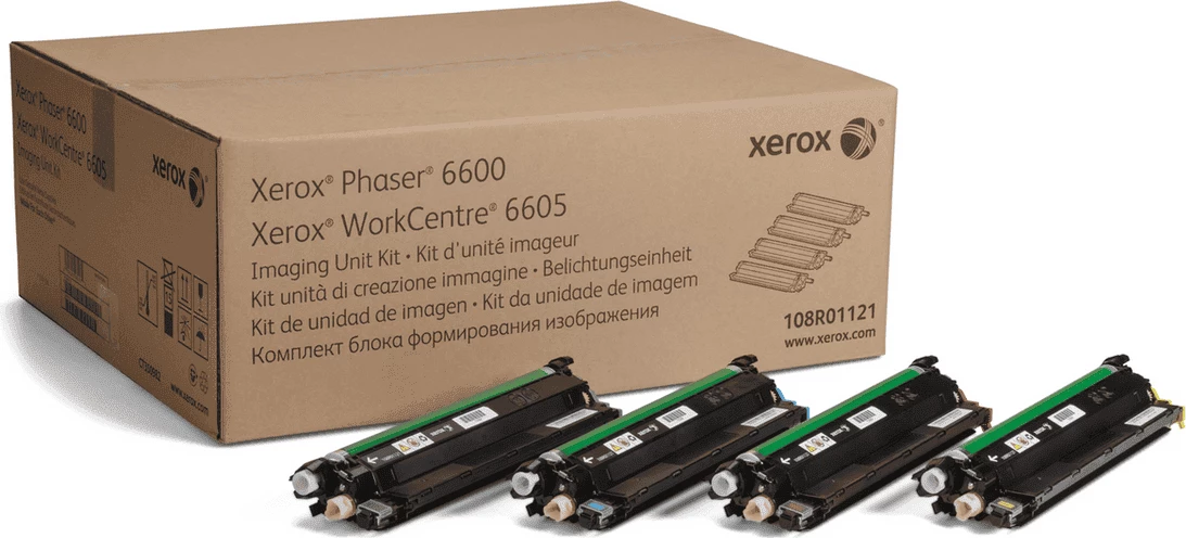 Njësi drumi Xerox 108R01121, rendiment 60000 faqe, standard, 4-ngjyra BK/C/M/Y, set