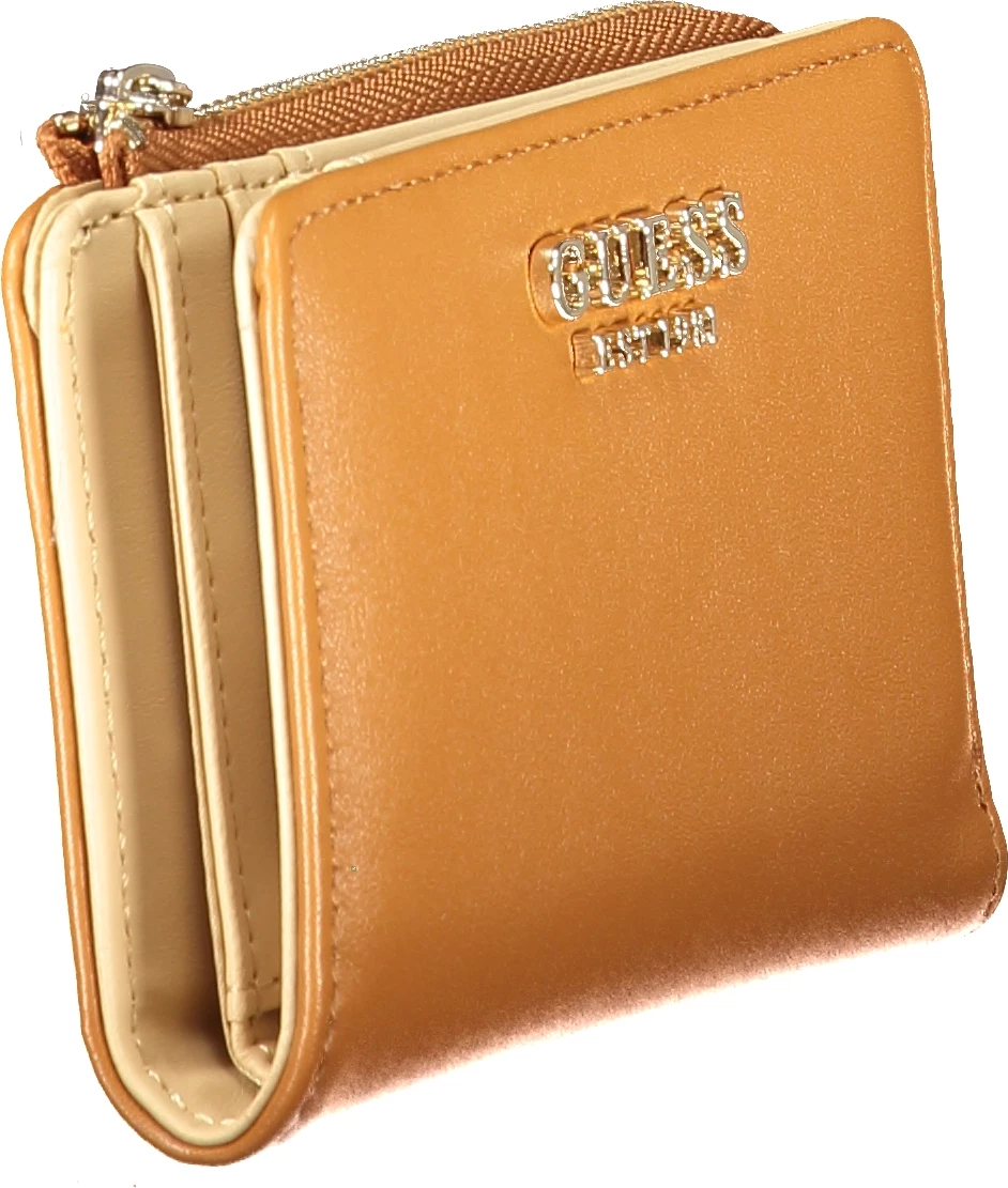 Portofol femra GUESS JEANS TALENT SLG WALLET, kafe