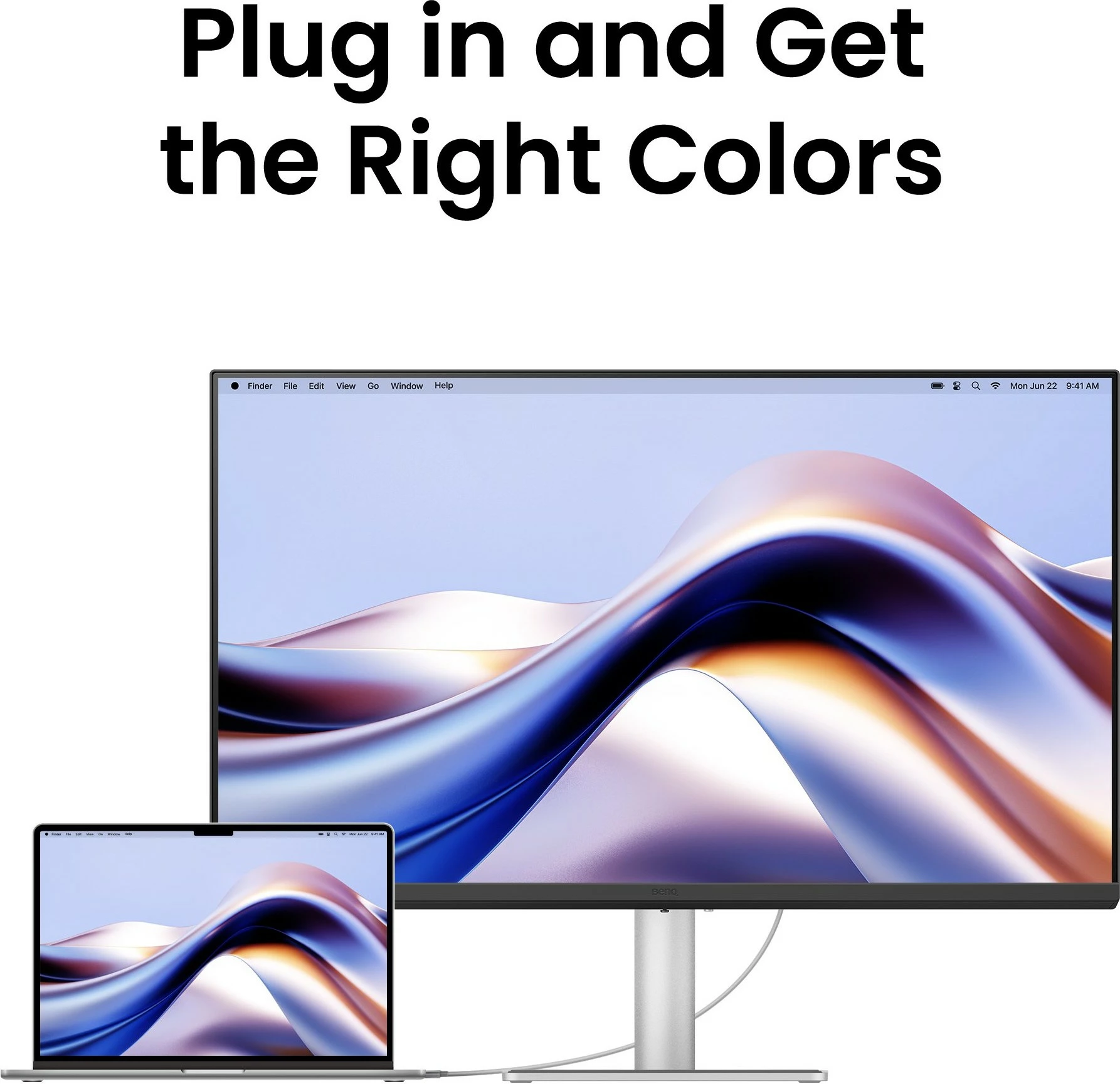 Monitor BenQ MA270U, 27", 4K Ultra HD, Bardhë