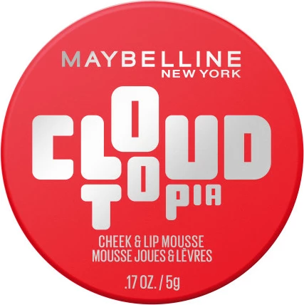 Blush dhe buzëkuq Maybelline Cloudtopia Matte për femra 03 Divine Crimson 5g